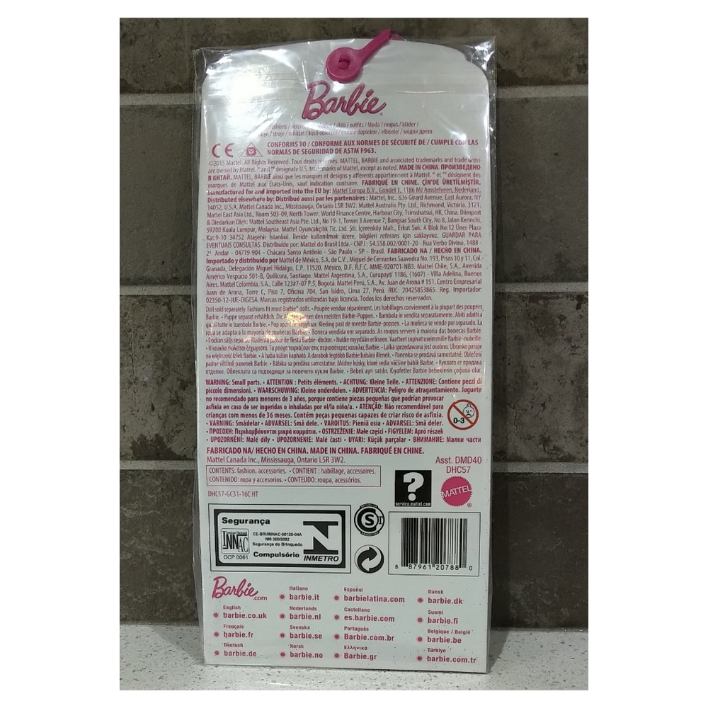 NWT 3 Barbie Complete Look Fashion Packs & 1 Accessory Pack (2014/2015) - Picture 5 of 10